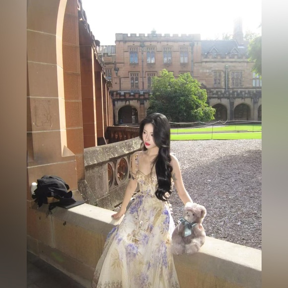 zimmermann picnic midi dress size 1 - Picture 3 of 5